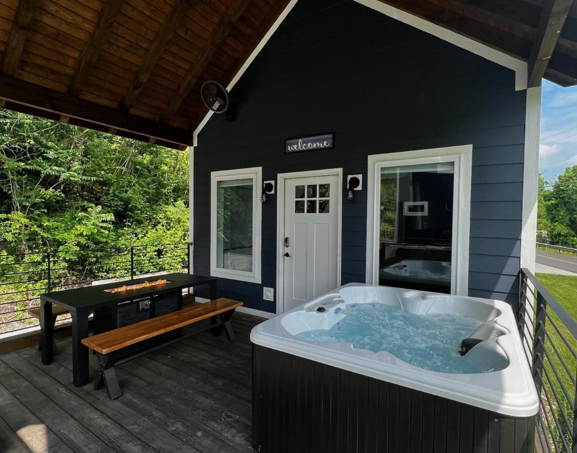 Modern Smoky Mountain Tiny House Apartment Pigeon Forge Luaran gambar