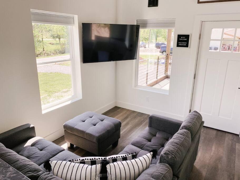 Modern Smoky Mountain Tiny House Apartment Pigeon Forge Luaran gambar