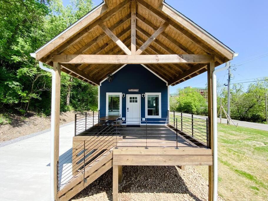 Modern Smoky Mountain Tiny House Apartment Pigeon Forge Luaran gambar